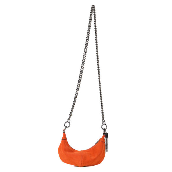 Borsa in Nappa mod. Elettra Arancio